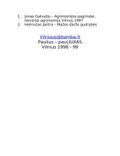 Mineralinių trąšų įtaka dirvožemiui bei augalams 10 puslapis