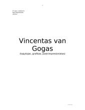 Vincentas van Gogas (tapytojas, grafikas, postrimpresionistas)