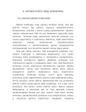 Optinio ryšio linijų sudarymas