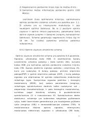 Optinio siųstuvo struktūros pasirinkimas 11 puslapis