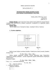 Matematinis modeliavimas pilno faktorinio eksperimento metodu