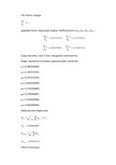Matematinis modeliavimas pilno faktorinio eksperimento metodu 8 puslapis