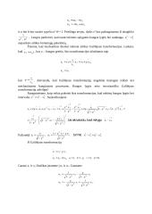 Vienmatė bangos lygtis. Lorenco transformacijos 3 puslapis