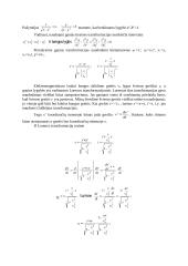 Vienmatė bangos lygtis. Lorenco transformacijos 4 puslapis