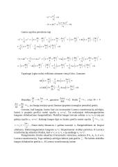 Lorenco transformacijų pasekmės plokščiai bangai 6 puslapis