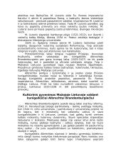 Kultūrinis gyvenimas Mažojoje Lietuvoje valdant kunigaikščiui Albrechtui Brandenburgiečiui 3 puslapis