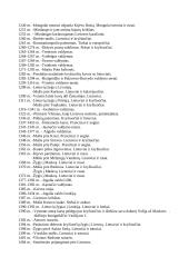 Senovės ir Viduramžių istorinės datos 2 puslapis