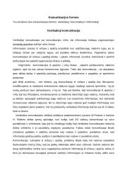 Komunikacijos procesas 7 puslapis