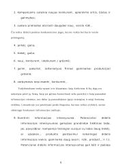 Informacinių sistemų panaudojimas versle 8 puslapis