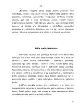 Vadovo funkcijos bei veikla organizacijoje 15 puslapis