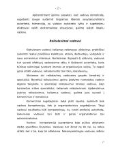 Vadovo funkcijos bei veikla organizacijoje 17 puslapis