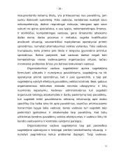 Vadovo funkcijos bei veikla organizacijoje 18 puslapis