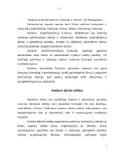 Vadovo funkcijos bei veikla organizacijoje 3 puslapis