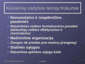 Klasikinė organizacijų valdymo teorija 11 puslapis