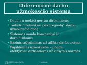 Mokslinio valdymo mokykla. F. Taylor vadybos principai 13 puslapis