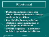 Mokslinio valdymo mokykla. F. Taylor vadybos principai 14 puslapis