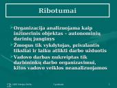 Mokslinio valdymo mokykla. F. Taylor vadybos principai 15 puslapis