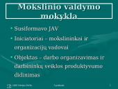 Mokslinio valdymo mokykla. F. Taylor vadybos principai 3 puslapis