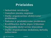 Mokslinio valdymo mokykla. F. Taylor vadybos principai 4 puslapis