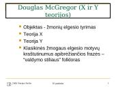 Bihevioristinės – veiklos ir elgsenos motyvavimo teorijos 11 puslapis