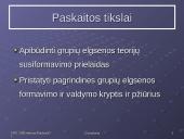Grupių elgsenos teorijos 2 puslapis