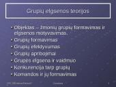 Grupių elgsenos teorijos 4 puslapis