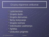 Grupių elgsenos teorijos 5 puslapis