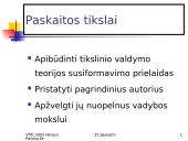 Tikslinio valdymo teorija bei žingsniai 2 puslapis