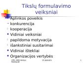 Tikslinio valdymo teorija bei žingsniai 7 puslapis