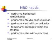 Tikslinio valdymo teorija bei žingsniai 9 puslapis