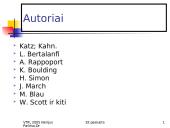 Sisteminės teorijos susiformavimo prielaidos 8 puslapis