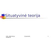 Situatyvinė teorija
