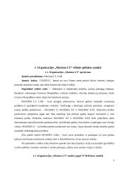 Organizacijos „MAXIMA LT“ valdymas 5 puslapis