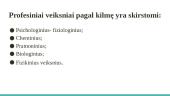 Profesinės ligos ir jų prevencija 4 puslapis