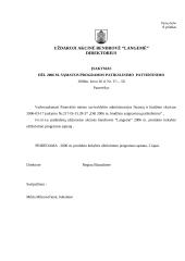 Dokumentų apžvalga: UAB "Langemė" 19 puslapis