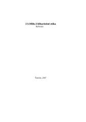 Džonas Stiuartas Milis. Utilitaristinė etika