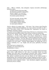 Maironio gyvenimo faktai ir kūrybos apžvalga 18 puslapis