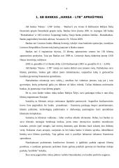 Įmonės dokumentų registravimo tikslai ir formos: AB bankas "Hansa - LTB" 4 puslapis