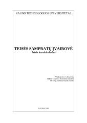 Teisės sampratų įvairovė Lietuvoje