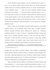 Referendumo teisinis reglamentavimas Lietuvoje 6 puslapis