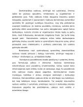 Vadovo funkcijos, veikla organizacijoje 12 puslapis