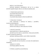 Vadovo funkcijos, veikla organizacijoje 6 puslapis