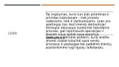 Lean sistemos taikymas įmonėje "DHL" 3 puslapis