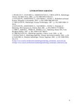 Marketingas ir verslo orientacijos (seminaro užduotys) 8 puslapis