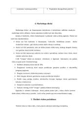 Marketingo planas: Daumantų padažas UAB "Vesiga" 9 puslapis