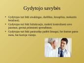 Gydytojo profesija ir medicinos studijos 5 puslapis