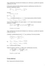 Matematinė statistika - uždaviniai su sprendimais 5 puslapis