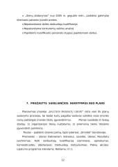 Mokomosios praktikos ataskaita: OMNITEL mobiliojo GSM ryšio paslaugos UAB "Baltijos projektų grupė" 11 puslapis
