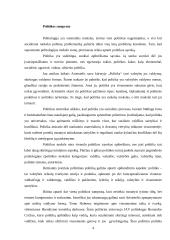 Politikos samprata bei politikos mokslas 4 puslapis