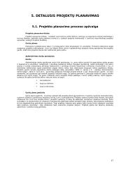 Projekto valdymas 17 puslapis